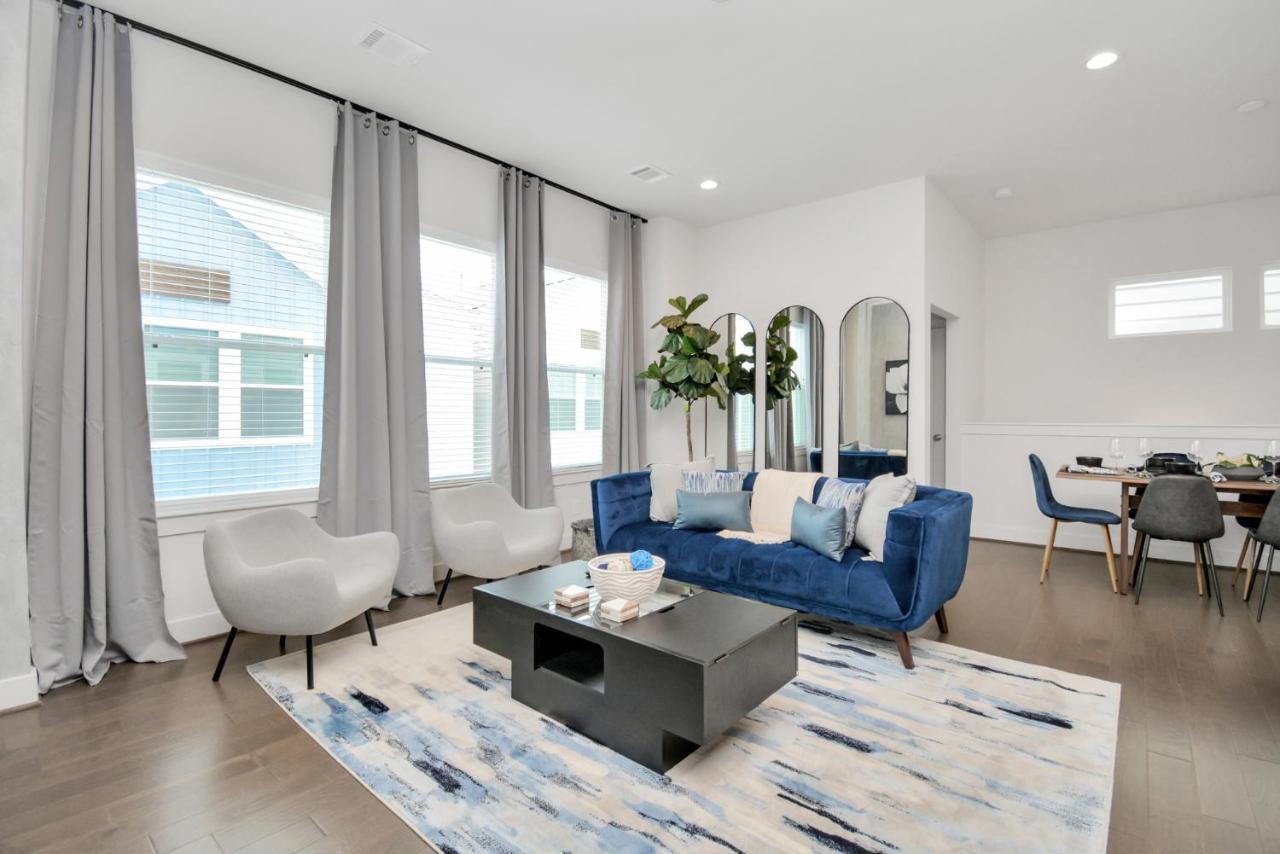 Emerald Palace - New, Modern 3br Townhome Close To Downtown, Nrg, Med Ctr Ferienhaus Houston