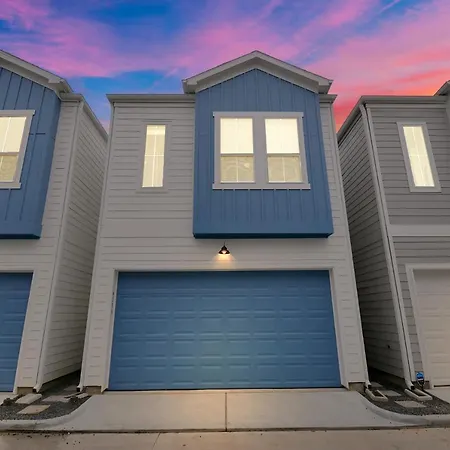 Emerald Palace - New, Modern 3Br Townhome Close To Downtown, Nrg, Med Ctr Houston Exterior photo